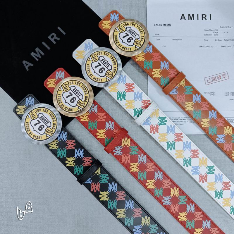 Amiri belt 38mmX90-125cm lb (27)