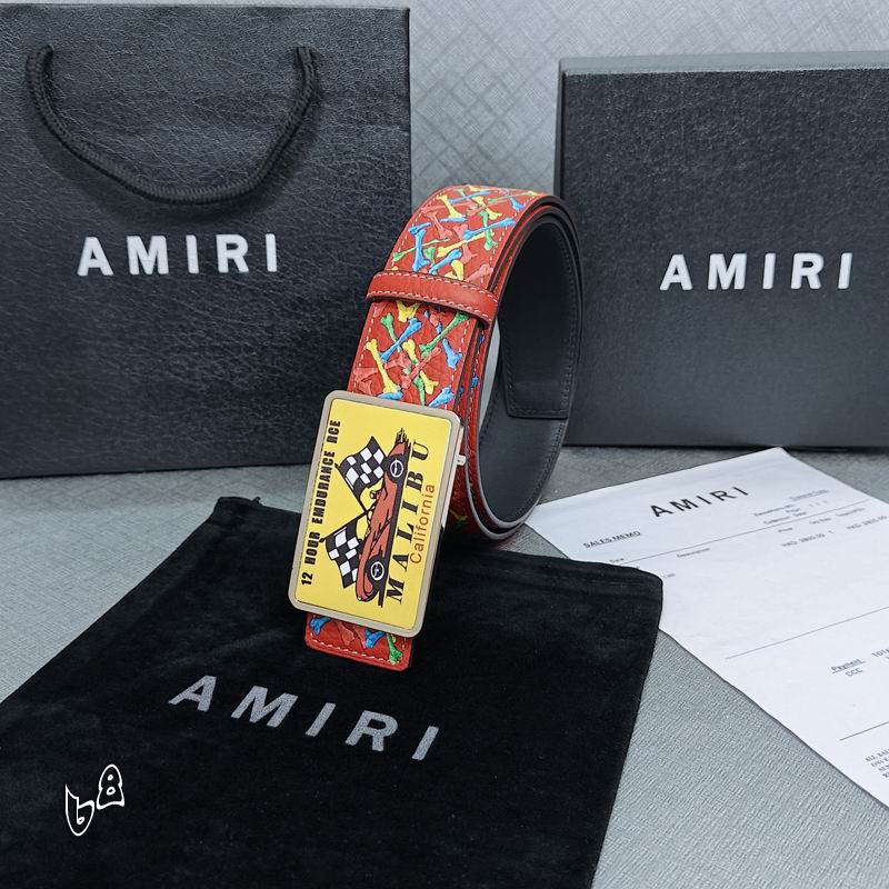 Amiri belt 38mmX90-125cm lb (28)