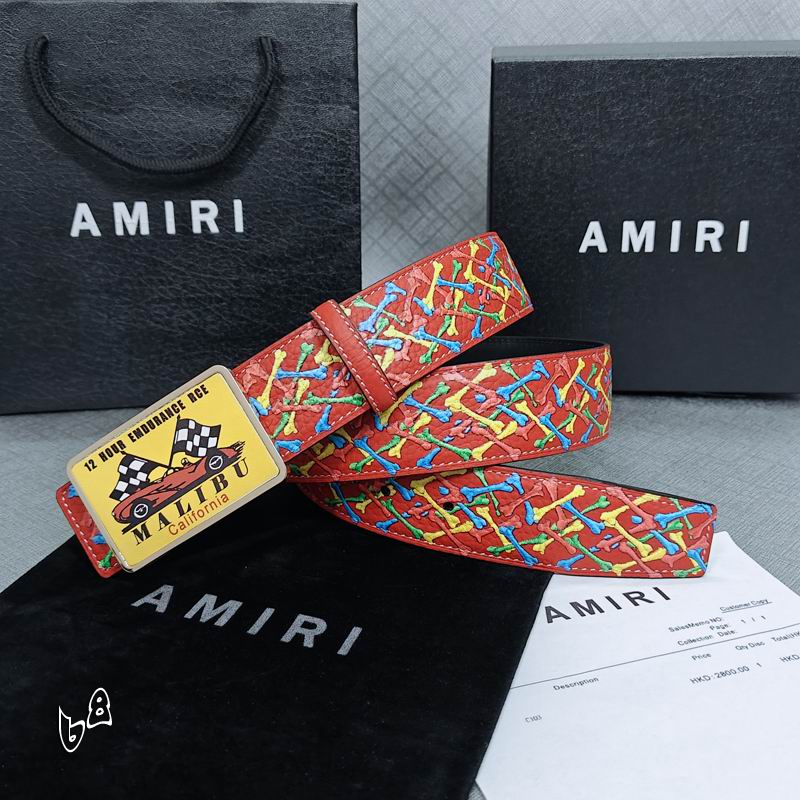 Amiri belt 38mmX90-125cm lb (29)
