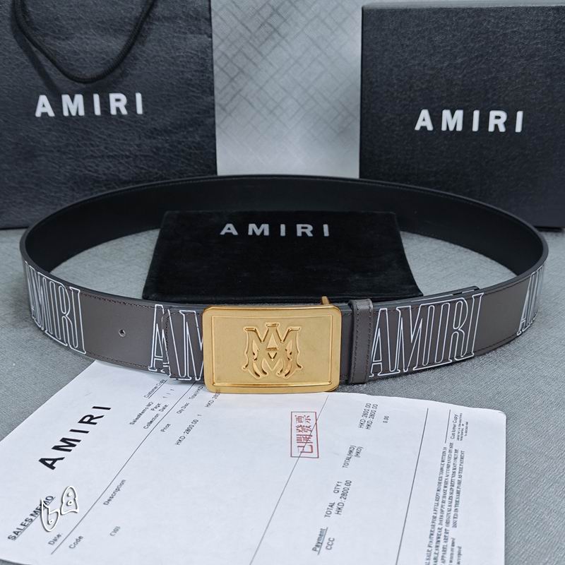 Amiri belt 38mmX90-125cm lb (29)