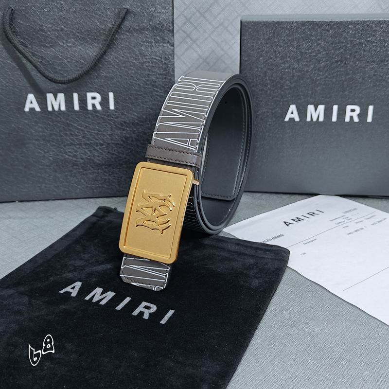 Amiri belt 38mmX90-125cm lb (30)