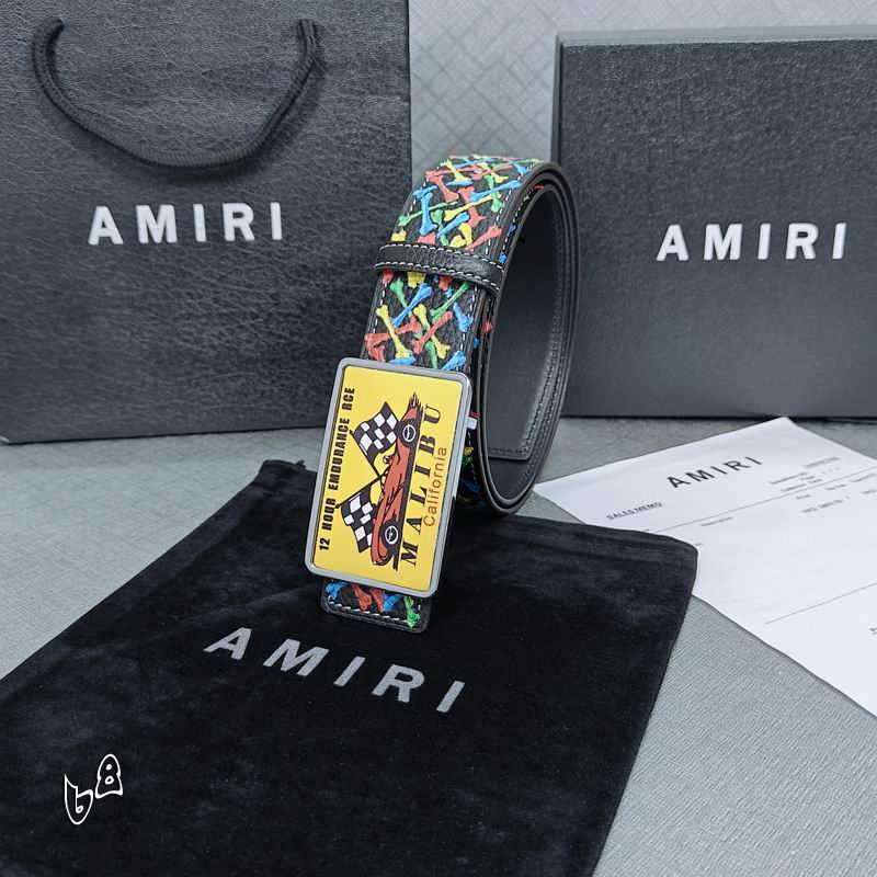 Amiri belt 38mmX90-125cm lb (31)
