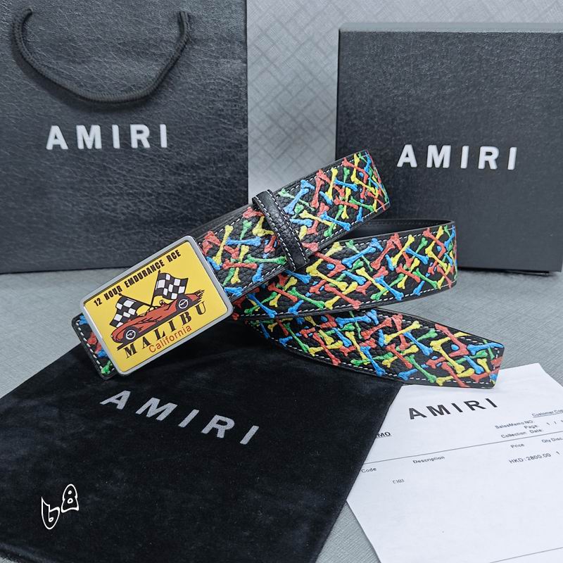 Amiri belt 38mmX90-125cm lb (32)