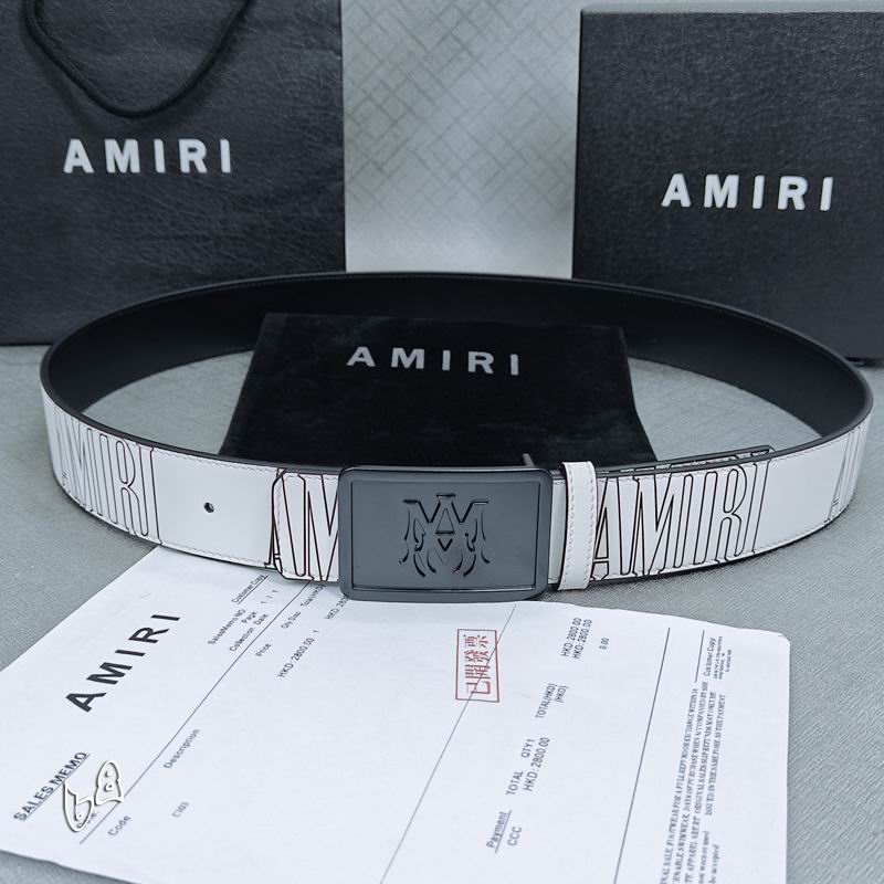 Amiri belt 38mmX90-125cm lb (32)