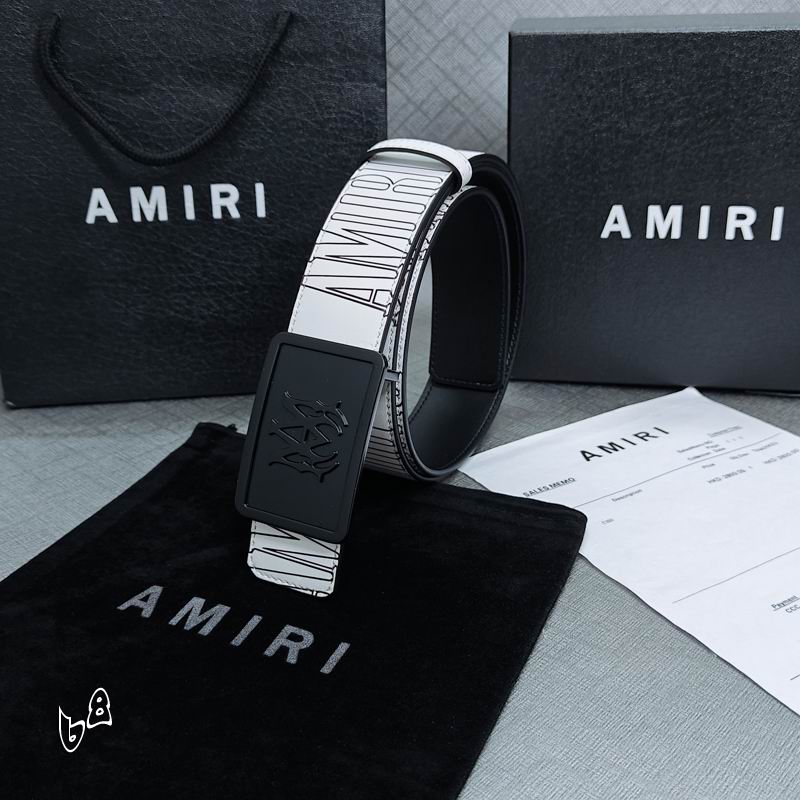 Amiri belt 38mmX90-125cm lb (33)