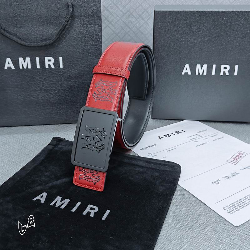Amiri belt 38mmX90-125cm lb (36)