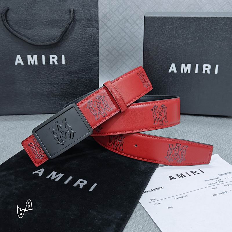 Amiri belt 38mmX90-125cm lb (37)