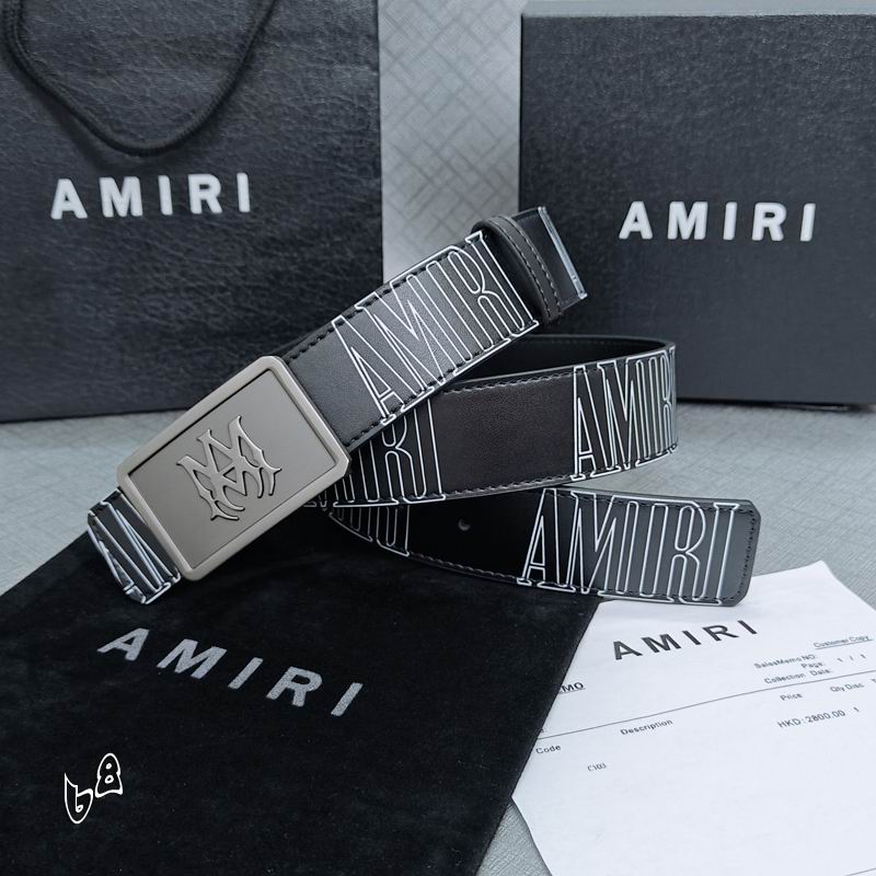 Amiri belt 38mmX90-125cm lb (37)