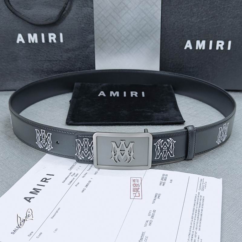 Amiri belt 38mmX90-125cm lb (41)
