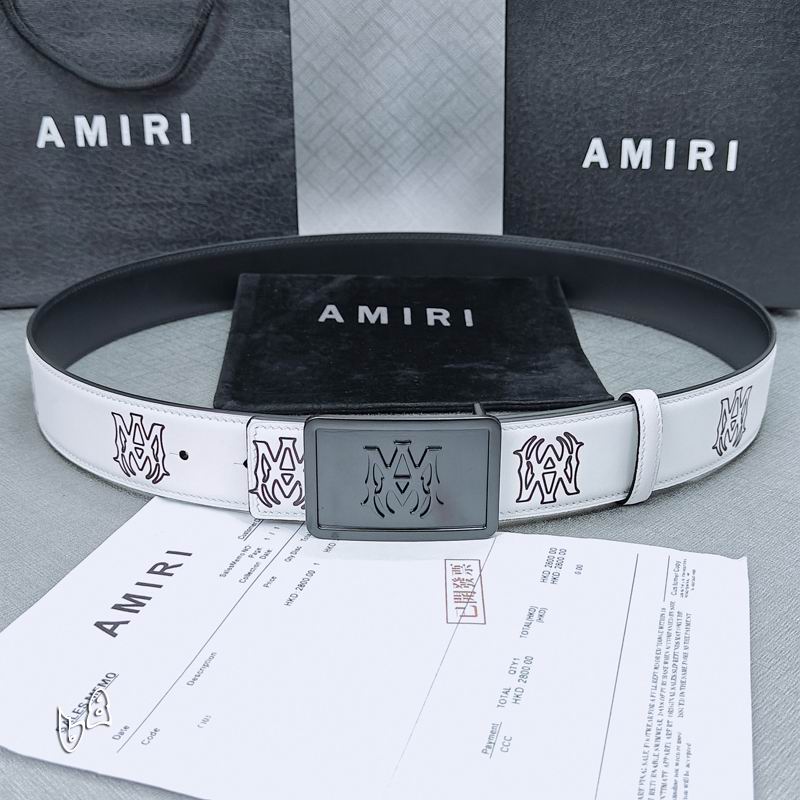 Amiri belt 38mmX90-125cm lb (47)
