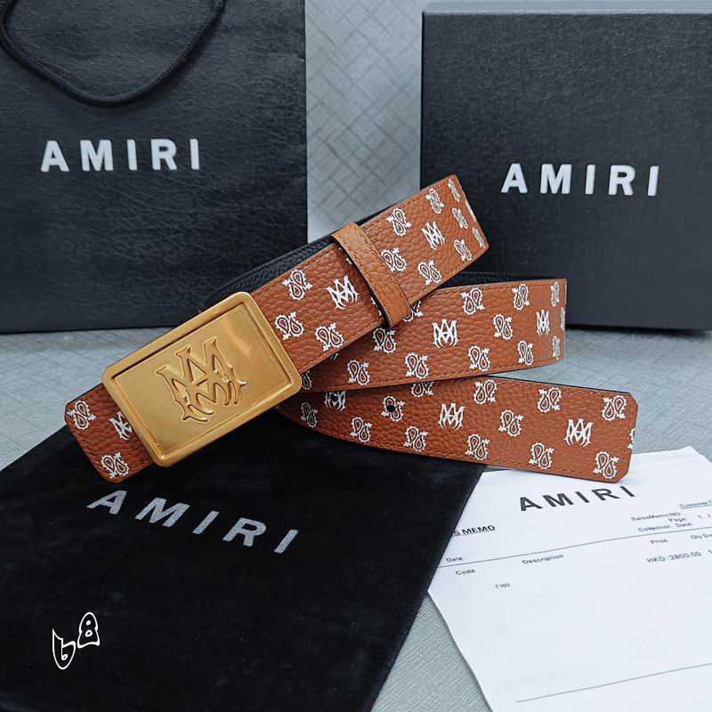 Amiri belt 38mmX90-125cm lb (48)