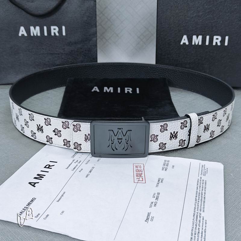 Amiri belt 38mmX90-125cm lb (49)