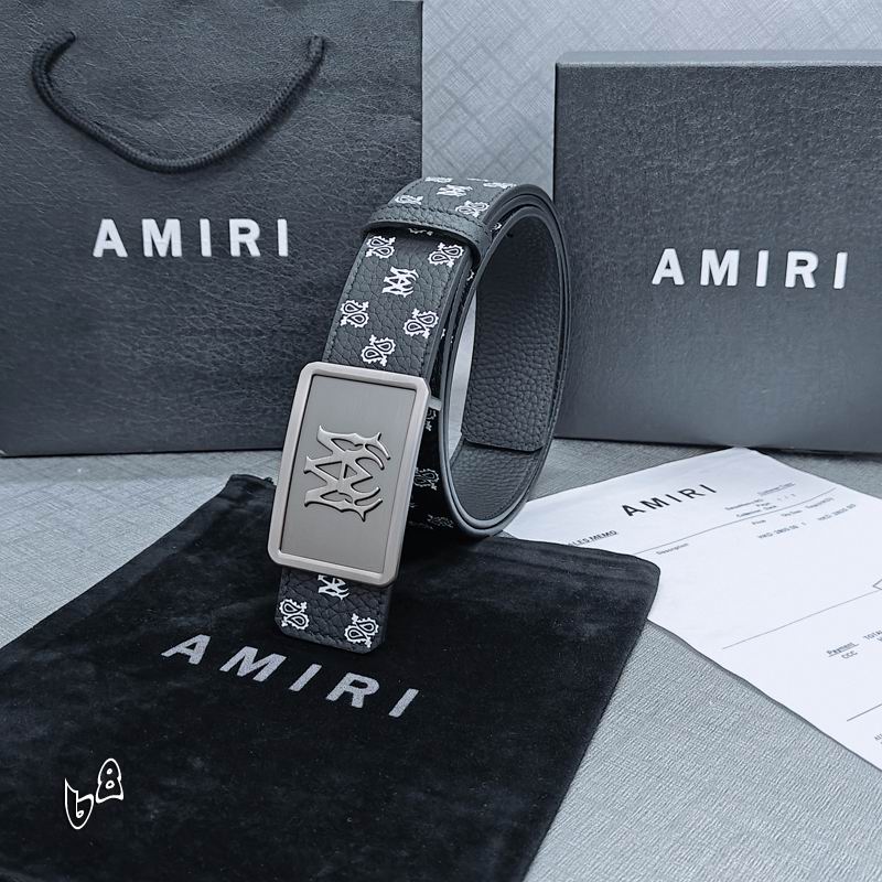 Amiri belt 38mmX90-125cm lb (53)