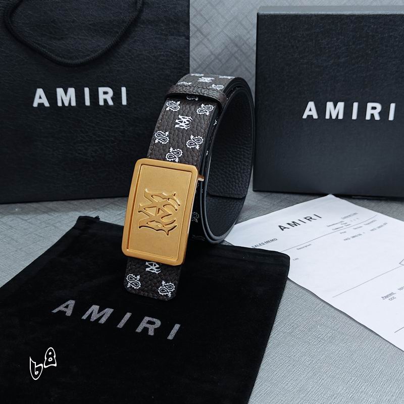 Amiri belt 38mmX90-125cm lb (56)