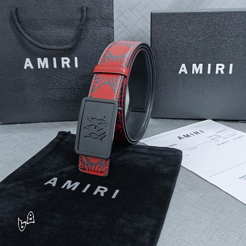 Amiri belt 38mmX90-125cm lb (59)