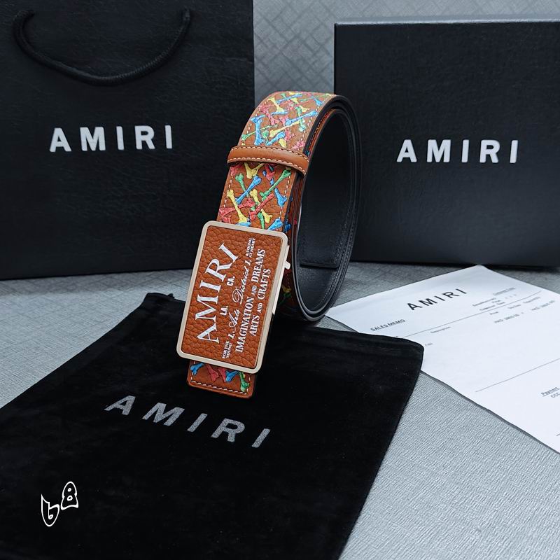 Amiri belt 38mmX90-125cm lb (59)