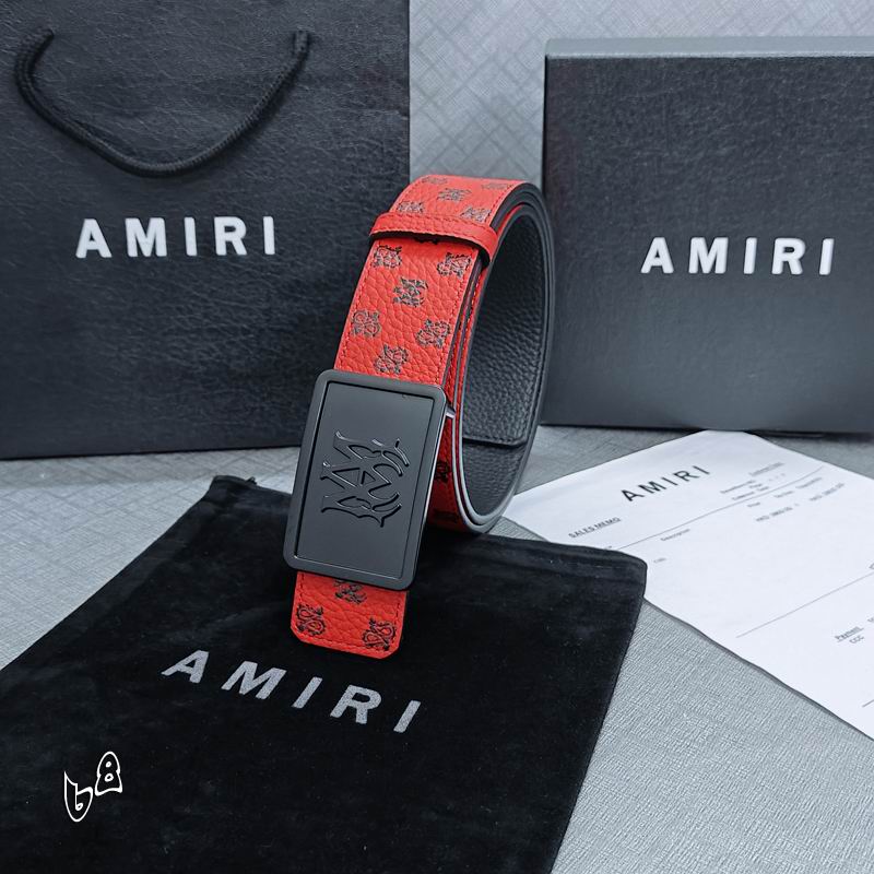 Amiri belt 38mmX90-125cm lb (59)