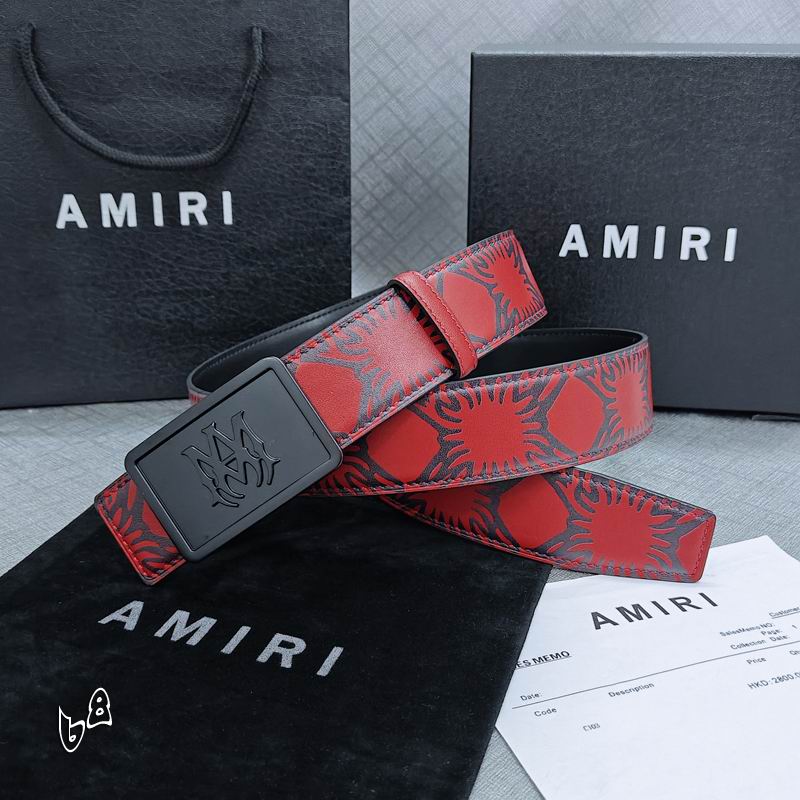 Amiri belt 38mmX90-125cm lb (60)