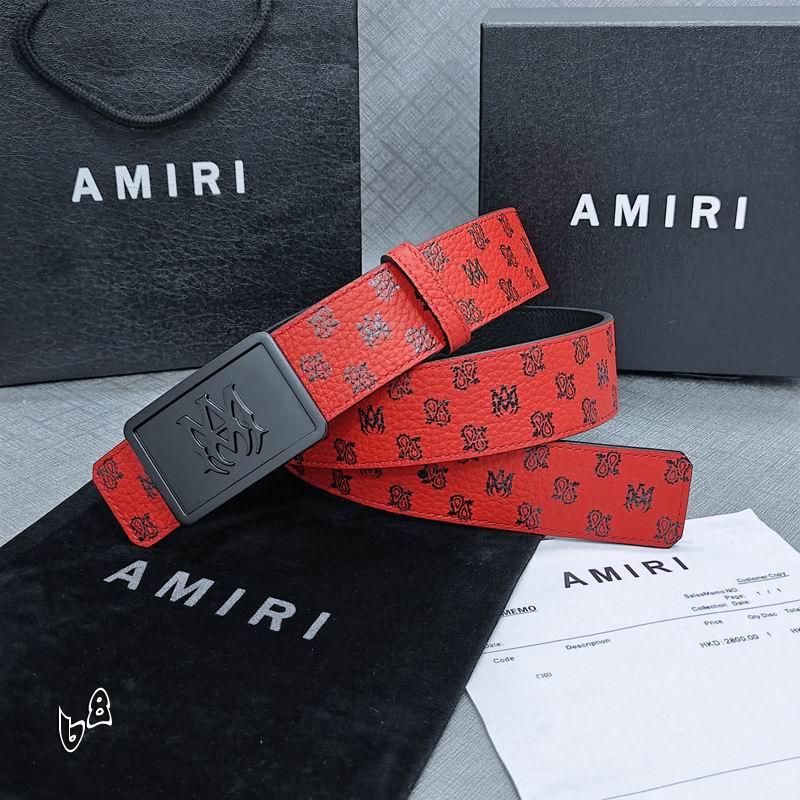 Amiri belt 38mmX90-125cm lb (60)