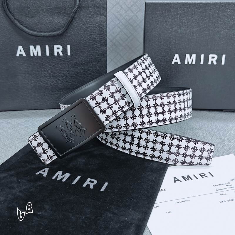 Amiri belt 38mmX90-125cm lb (77)
