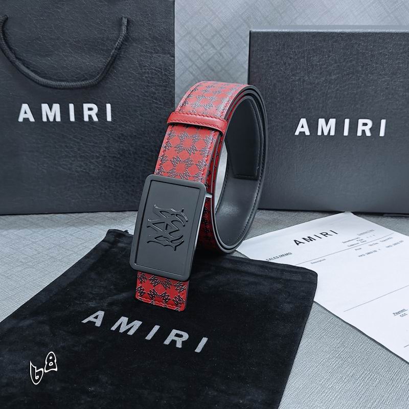 Amiri belt 38mmX90-125cm lb (85)