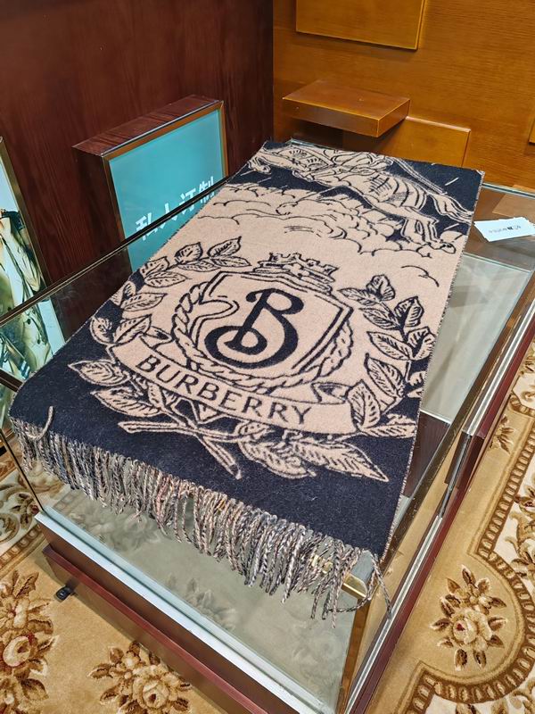 Burberry Scarf 210X50cm 100%羊绒 E30 (10)