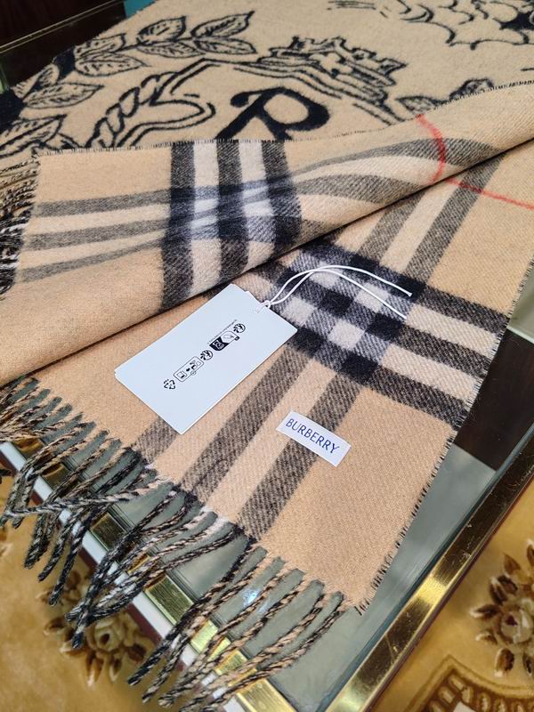Burberry Scarf 210X50cm 100%羊绒 E30 (11)