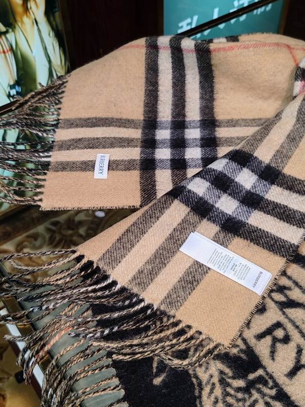 Burberry Scarf 210X50cm 100%羊绒 E30 (15)