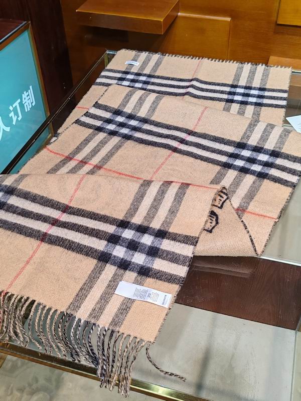 Burberry Scarf 210X50cm 100%羊绒 E30 (16)