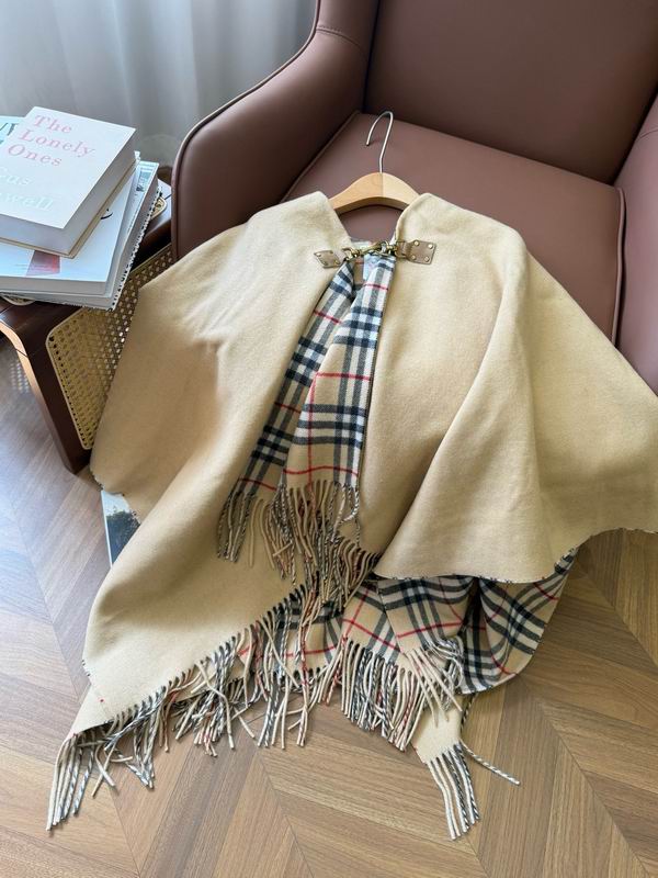 Burberry cloak 135X145cm 100%羊羔毛 E20 (3)
