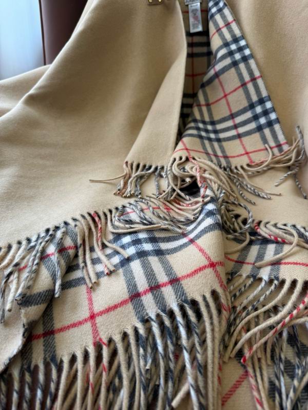 Burberry cloak 135X145cm 100%羊羔毛 E20 (5)