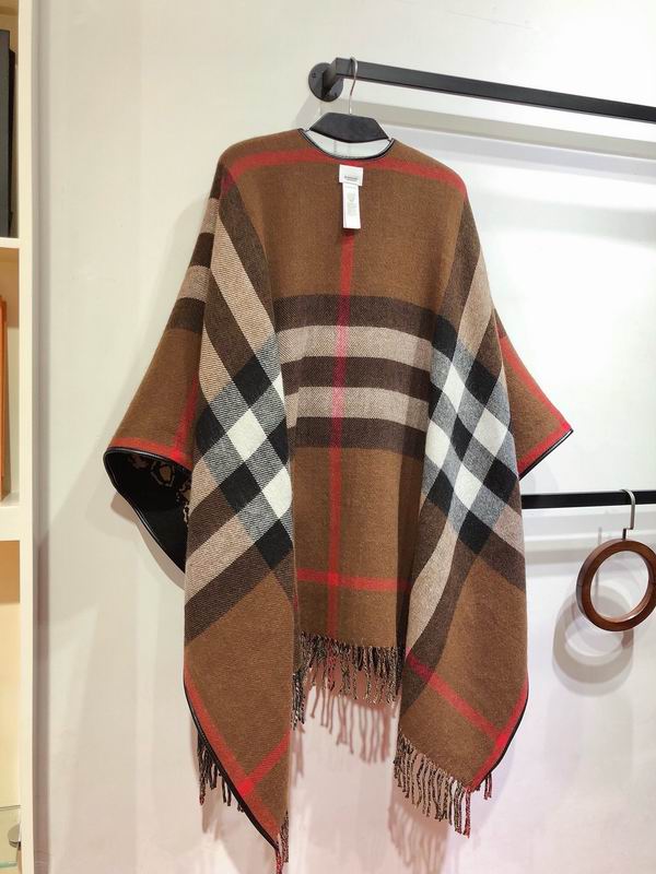 Burberry cloak 140X174cm 100%羊绒 E21 (6)