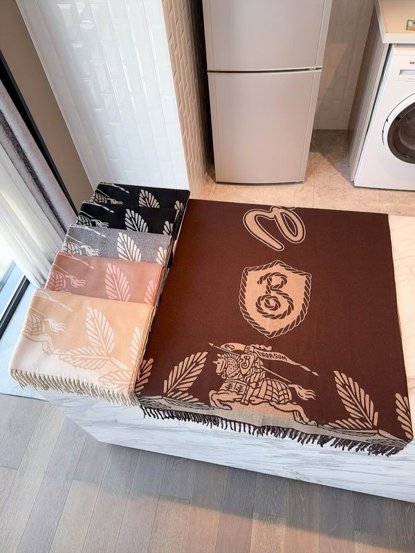 Burberry scarf 60X200cm 100%羊羔 E33 (1)