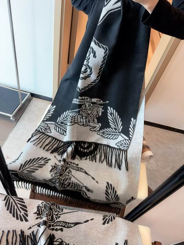 Burberry scarf 60X200cm 100%羊羔 E33 (2)