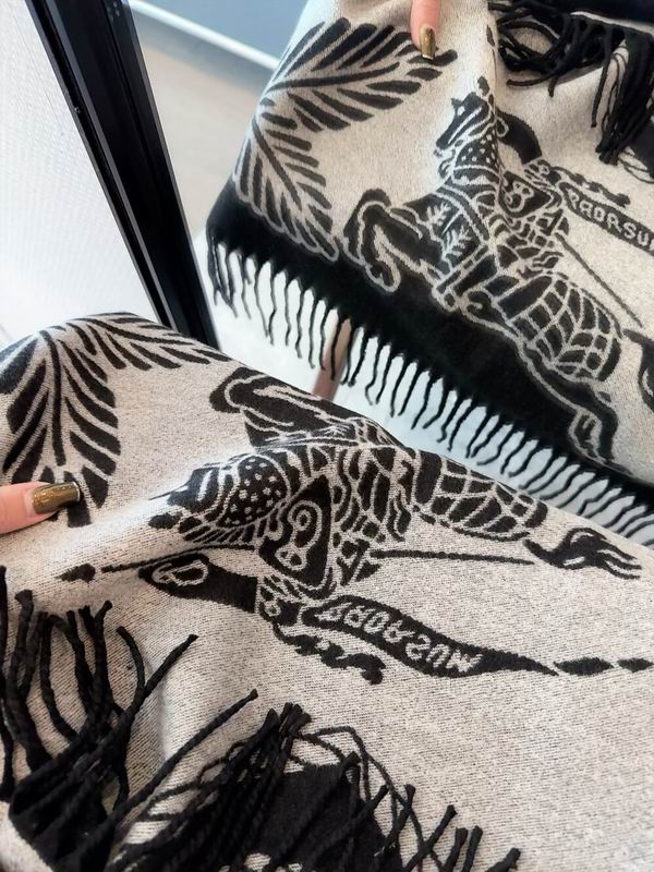 Burberry scarf 60X200cm 100%羊羔 E33 (3)