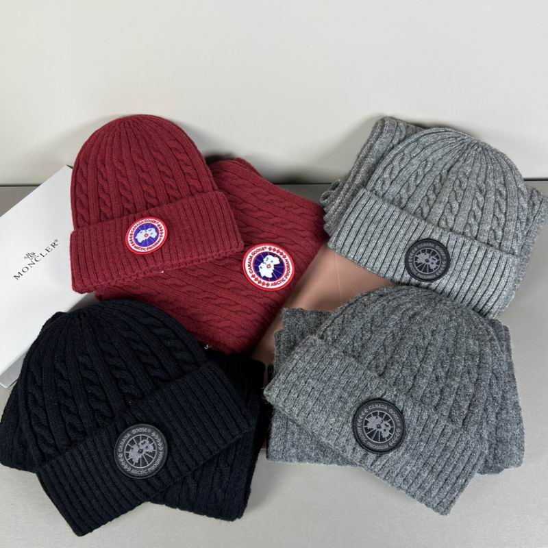 Canada Goose scarf hat dx (2)