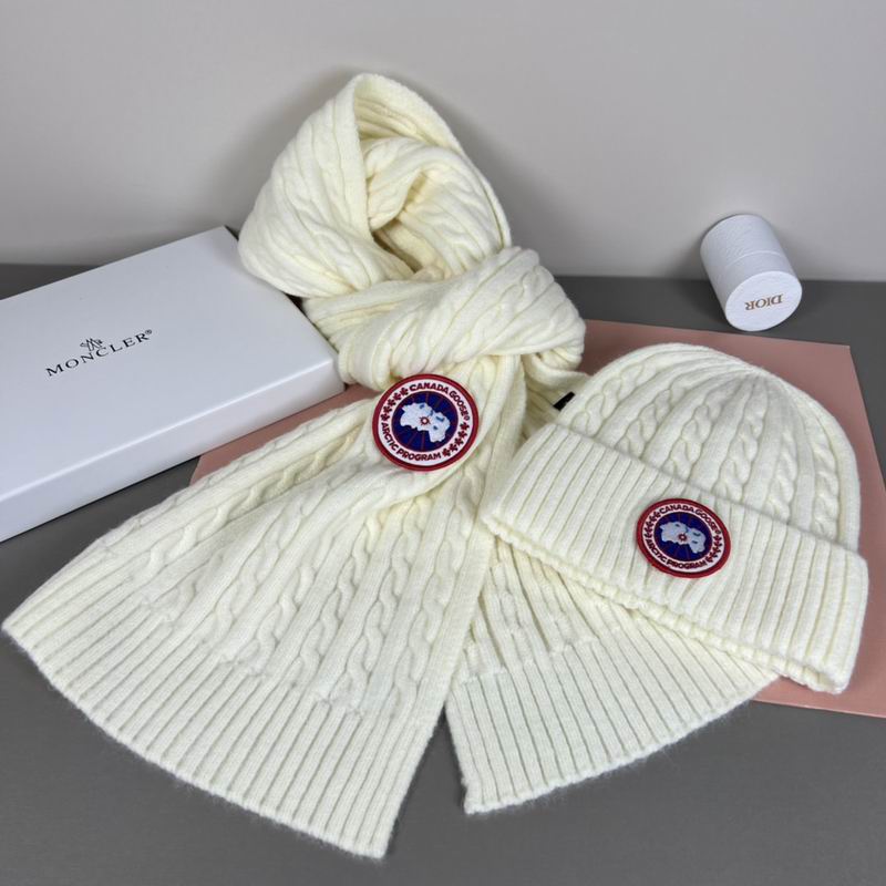 Canada Goose scarf hat dx (22)