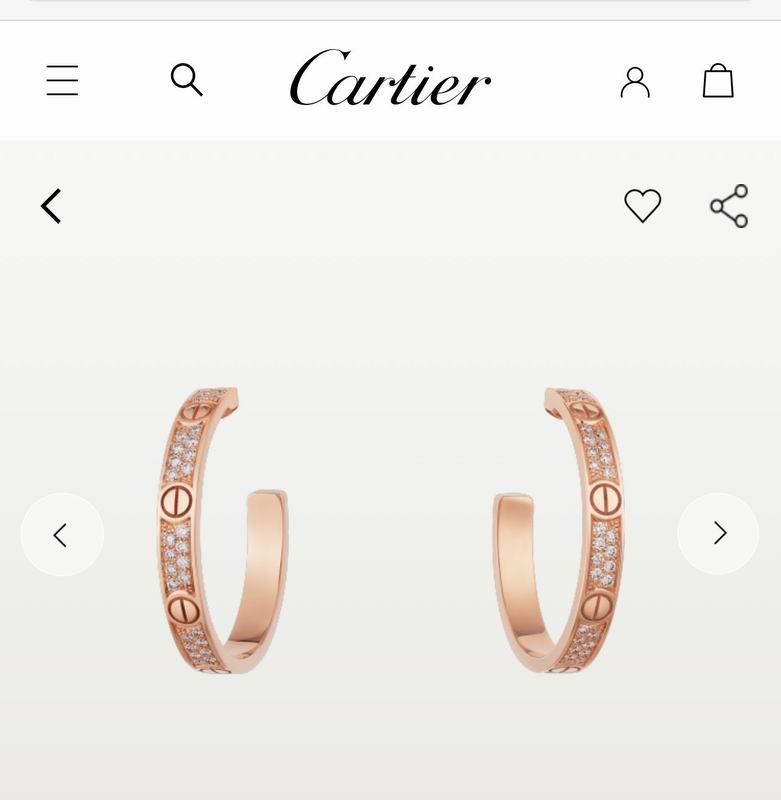 Cartier earring 09yxq04 (1)