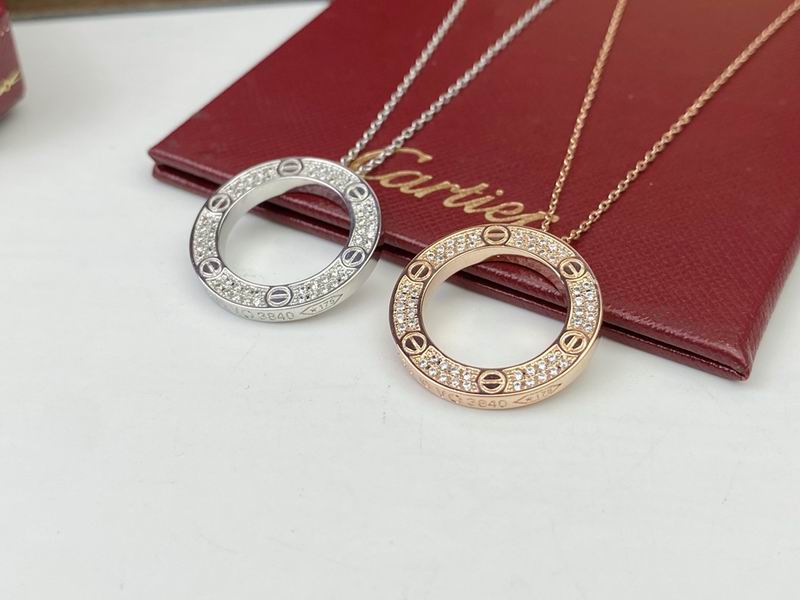 Cartier necklace 07yxq02 (7)
