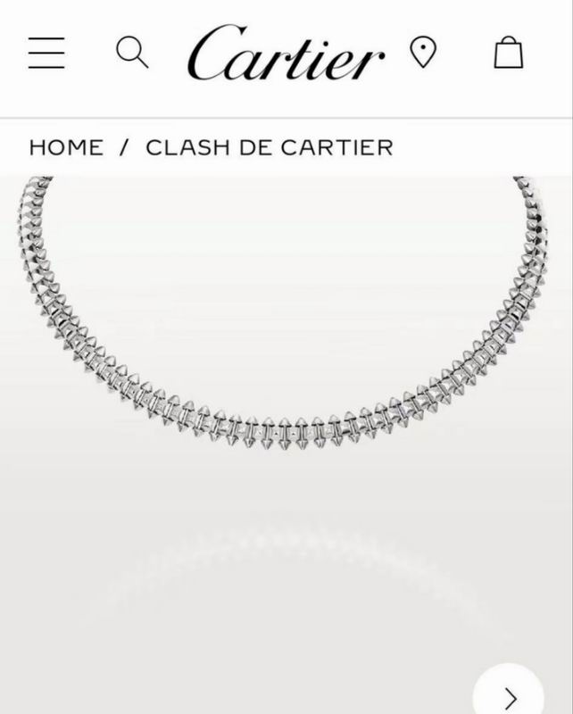 Cartier necklace 08yxq06 (2)