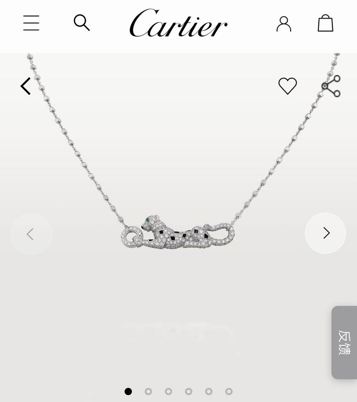 Cartier necklace 09yxq02 (1)