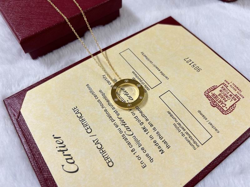 Cartier necklace 09yxq15 (2)