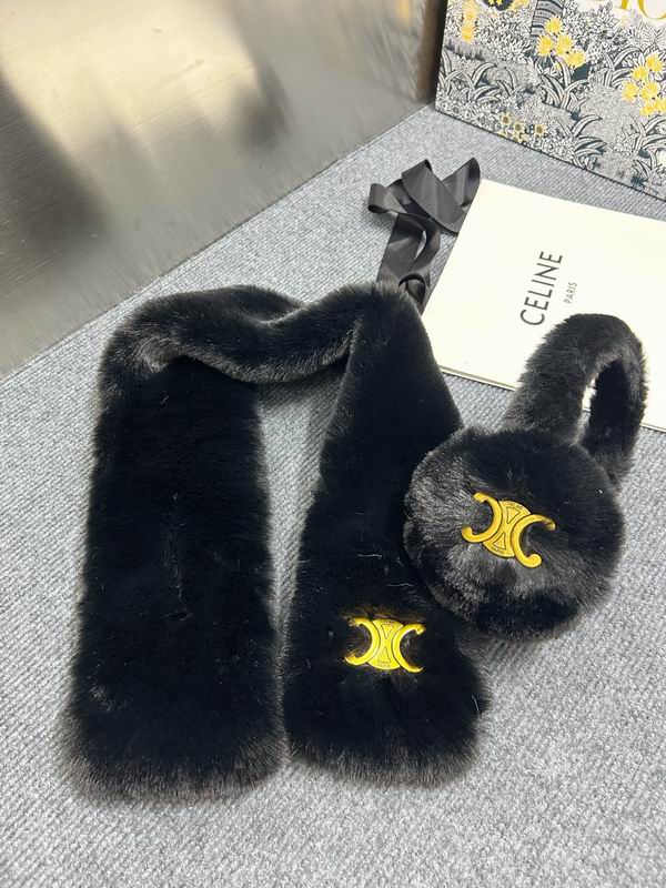 Celine Scarf earmuff dx (194)