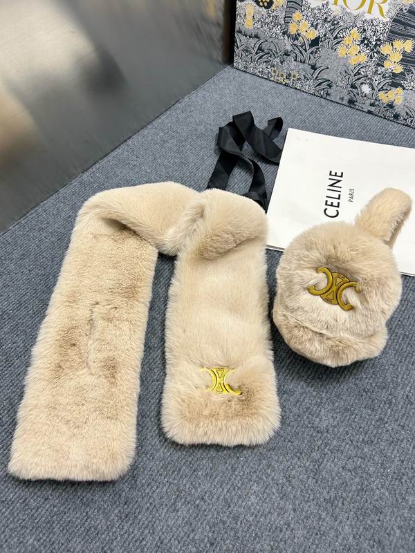 Celine Scarf earmuff dx (196)