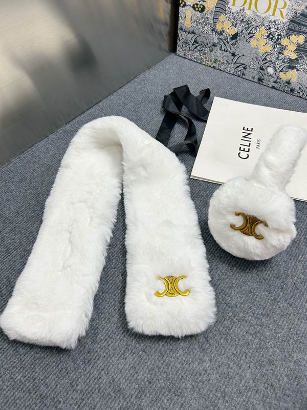 Celine Scarf earmuff dx (197)