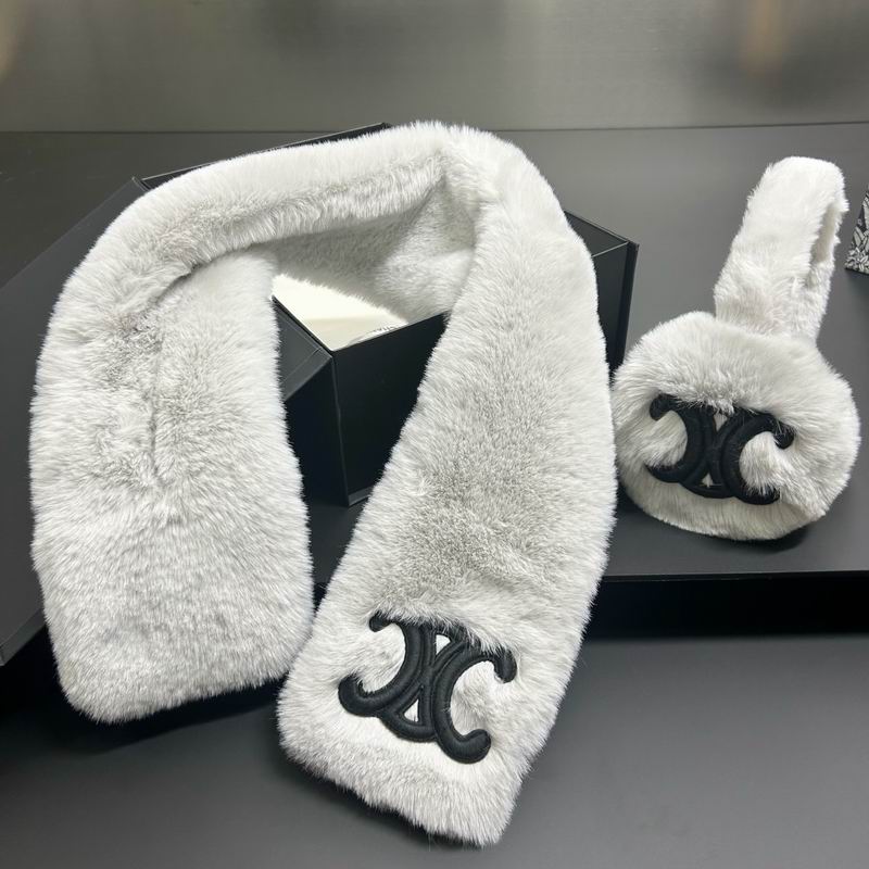 Celine Scarf earmuff dx (203)
