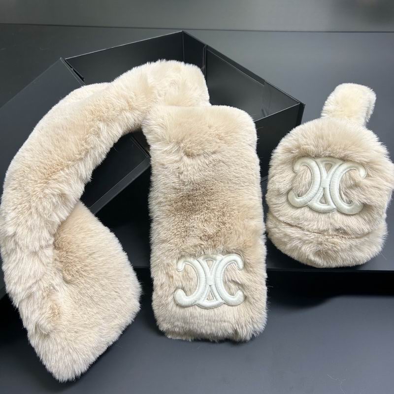 Celine Scarf earmuff dx (204)