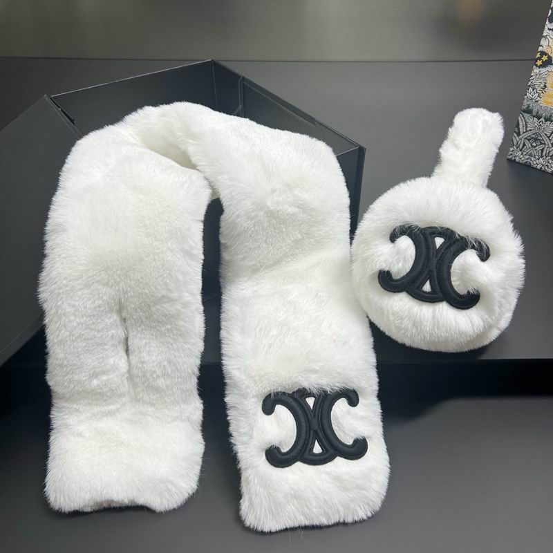 Celine Scarf earmuff dx (207)