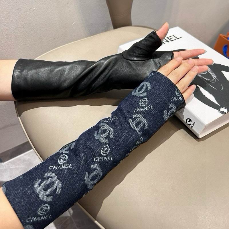 Chanel Gloves M L 37 (16)