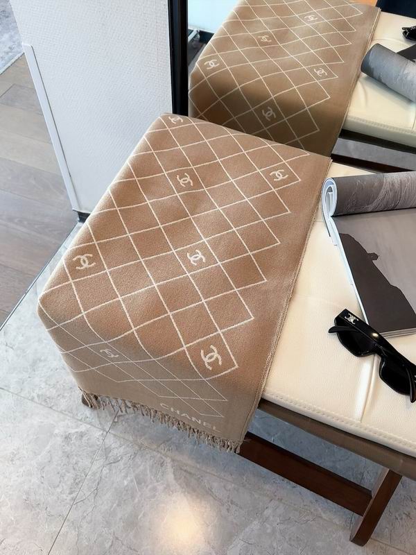 Chanel Scarf 195X70cm 95%绵羊毛5%聚酰胺 E34 (17)